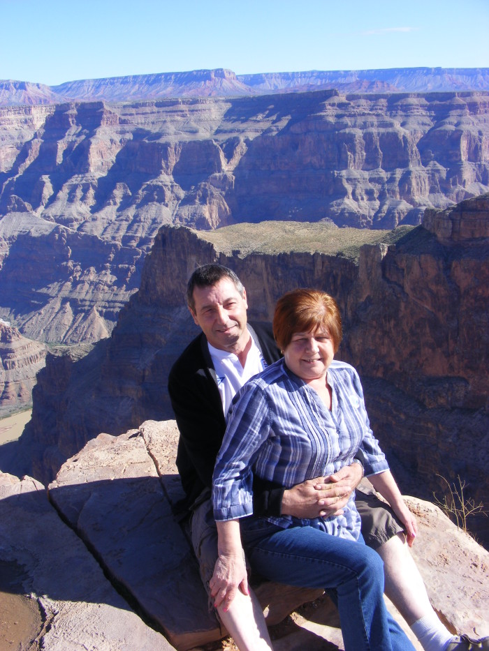 Don & Lorraine Dean at the Grand Canyon