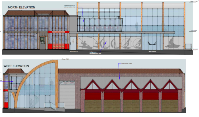 Proposals for refurbishment of Wirral Sailing Centre
