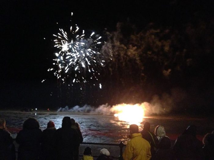 Hoylake Sailing Club fireworks