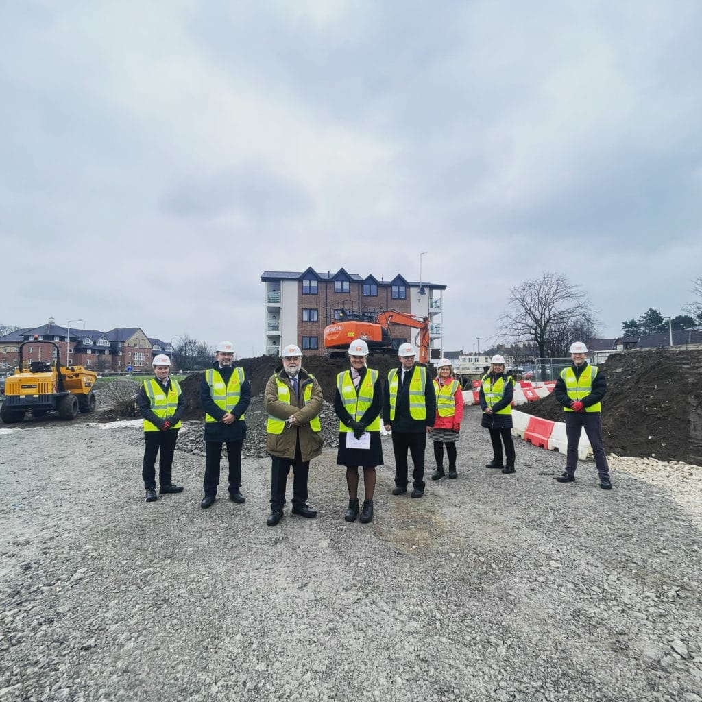 Work starts on site at the Marine Lake Health and Wellbeing Centre