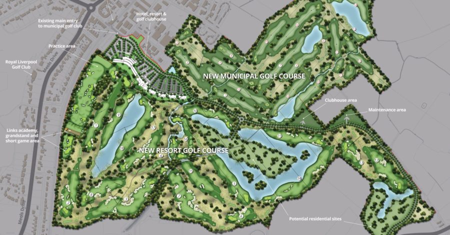 Golf resort proposals plan
