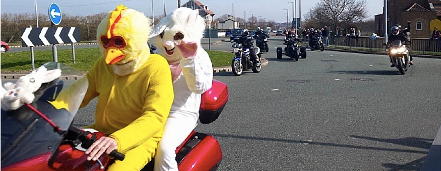 Fancy dress at the Wirral Egg Run Tribute