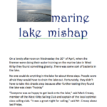 Marine Lake Mishap, by Olivia