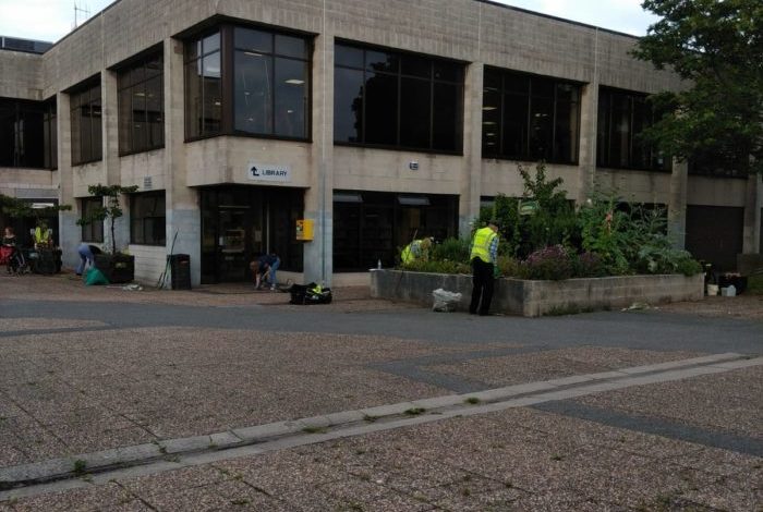 West Kirby Business Group weeding
