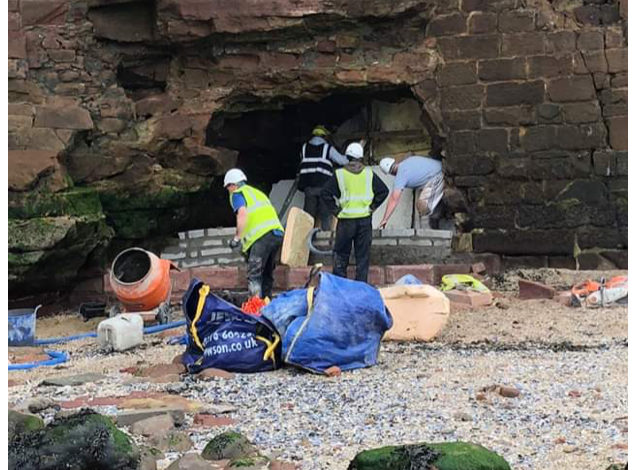 Council defends use of foam which caused Hilbre Island blaze