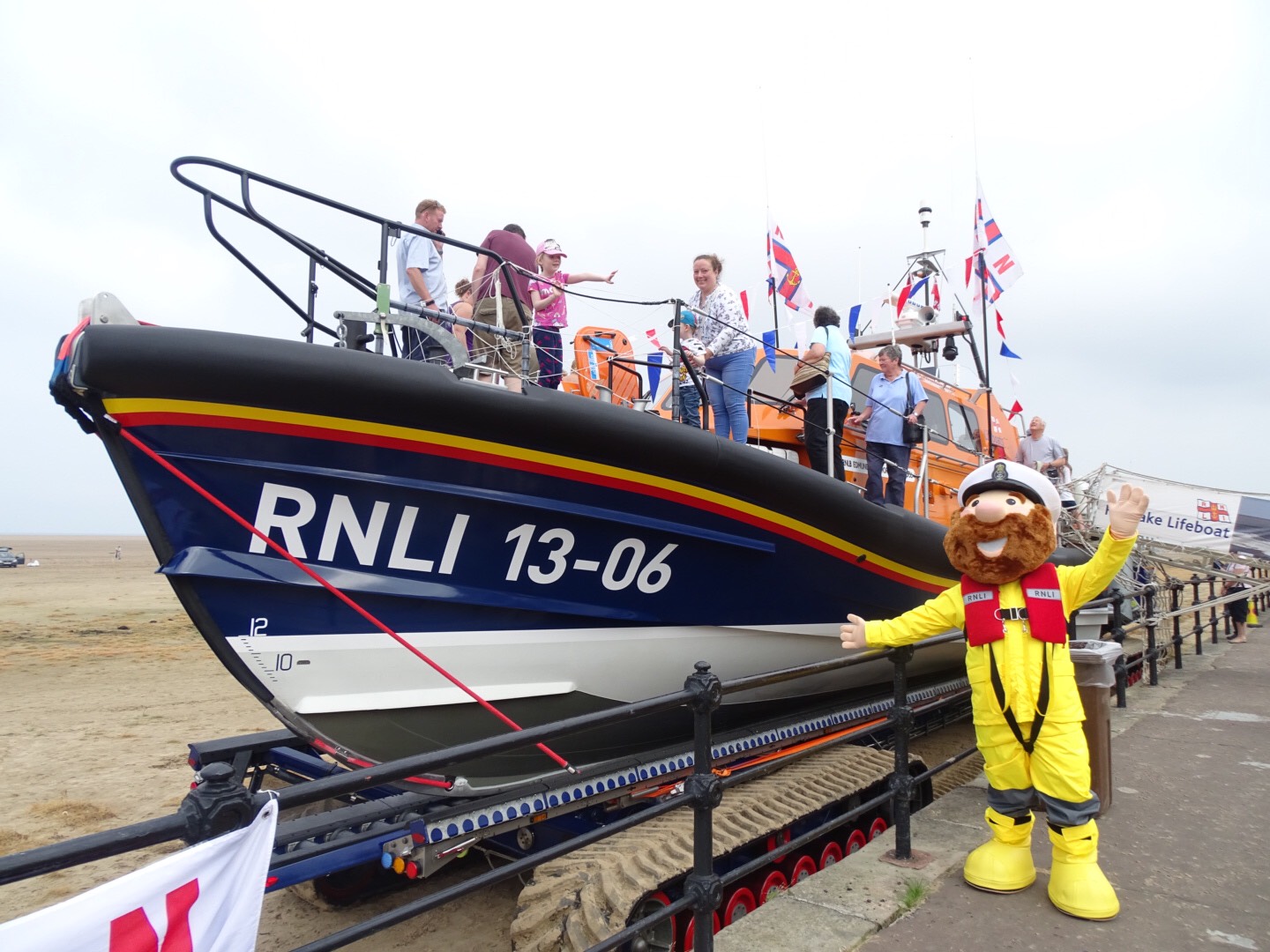 Lifeboat open day. Photo credit: Hoylake RNLI/Sian Holmes