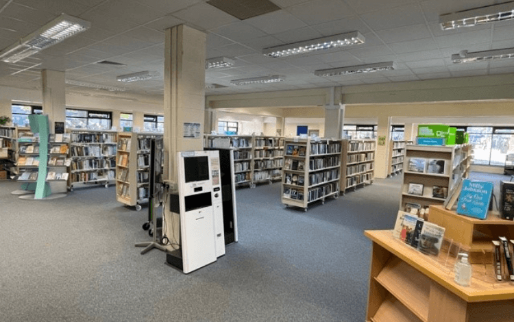 West Kirby Library interior