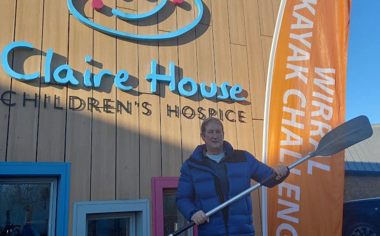 Kayakers raise ‘oarsome’ amount for Claire House