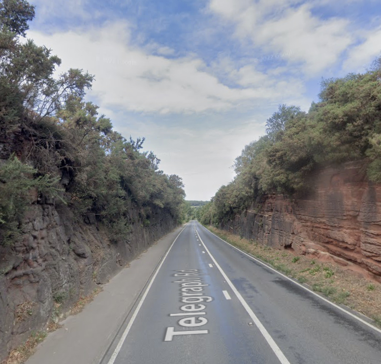 Urgent works on road to Heswall due to risk of falling rocks