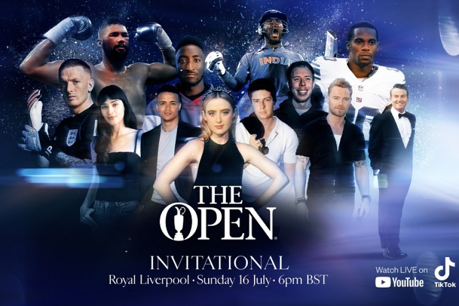 Celebrities set to take part in The Open Invitational at the Royal Liverpool Golf Club