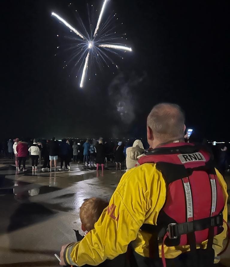 West Kirby and Hoylake lifeboats raise thousands at firework displays